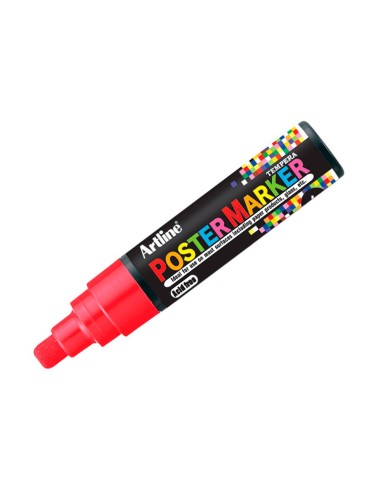 ROTULADOR ARTLINE POSTER MARKER EPP-6-ROJ PUNTA REDONDA 6 MM RJ.