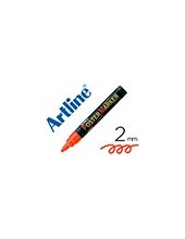 ROTULADOR ARTLINE POSTER MARKER EPP-4-NAR FLU PTA.RED.2MM NAR.FLUOR 2