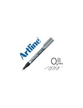 ROTULADOR ARTLINE MARCADOR PERM.TINTA METALICA EK-999 PLATA PUNTA RED 2