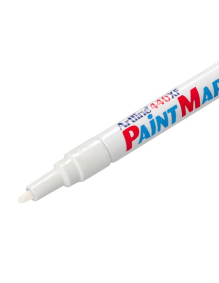 ROTULADOR ARTLINE MARCADOR PERM.EK-440 XF BLANCO PUNTA RED.1.2 MM MET