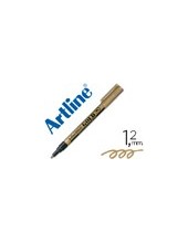 ROTULADOR ARTLINE MARCADOR PERM.PUNTA METALICA EK-990 ORO PUNTA RED.0 2