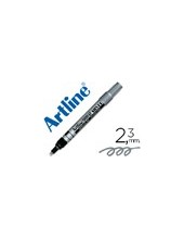 ROTULADOR ARTLINE MARCADOR PERM.TINTA METALICA EK-900 PLATA PUNTA RED 2