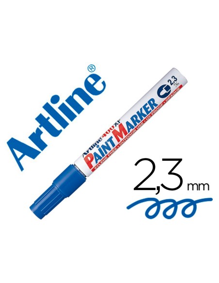ROTULADOR ARTLINE MARCA PER EK-400 XF AZ. RED.2.3MM -METAL CAUCHO PL