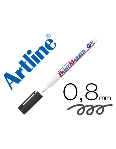 ROTULADOR ARTLINE MARCADOR PERMANENTE EK-444 XF NG.-PUNTA RED.0.8MM