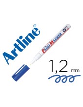 ROTULADOR ARTLINE MARCADOR PERMANENTE EK-440 XF AZ. -PUNTA RED.1.2MM