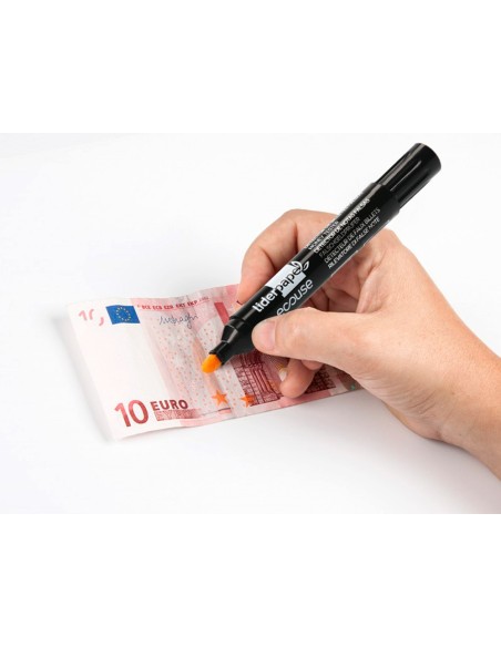 ROTULADOR  ECOUSE DETECTOR BILLETES FALSOS CUERPO PLAST.100% RECICL