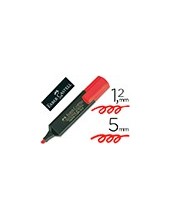 ROTULADOR FABER FLUOR 48-21 ROJO 2