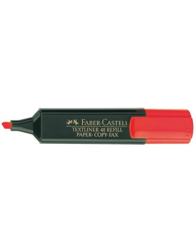 ROTULADOR FABER FLUOR 48-21 ROJO