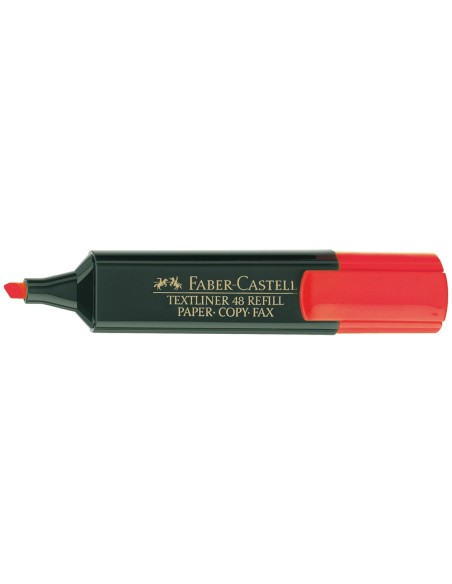ROTULADOR FABER FLUOR 48-21 ROJO