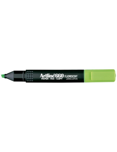 ROTULADOR ARTLINE FLUOR EK-660 VER PUNTA BISELADA