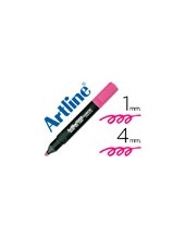 ROTULADOR ARTLINE FLUOR EK-660 ROSA PUNTA BISELADA 2