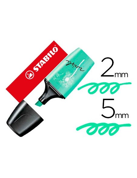 ROTULADOR STABILO BOSS MINI PASTELLOVE PIZCA MENTA