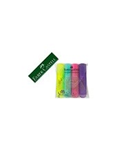 ROTULADOR FABER FLUORESCENTE 1546 PASTEL ESTUCHE 4 UD.SURTIDAS 2