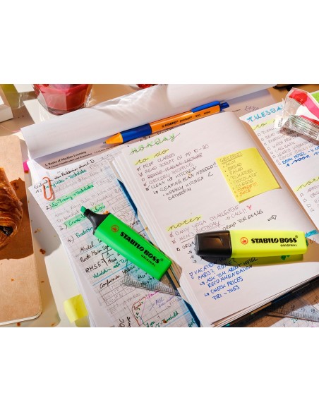 ROTULADOR STABILO BOSS FLUORESCENTE 70  6 UD.SURT.