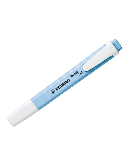ROTULADOR STABILO FLUORESCENTE SWING COOL PASTEL AZ. NUBLADO