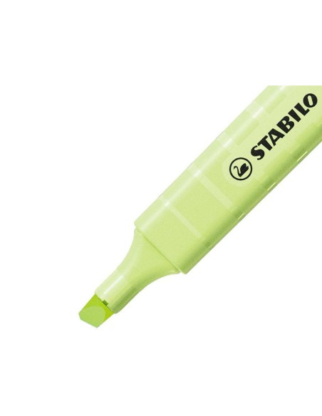 ROTULADOR STABILO FLUORESCENTE SWING COOL PASTEL CHISPA LIMA