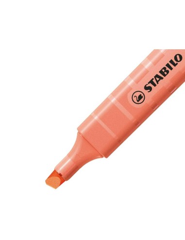 ROTULADOR STABILO FLUORESCENTE SWING COOL PASTEL CORAL MELOSO