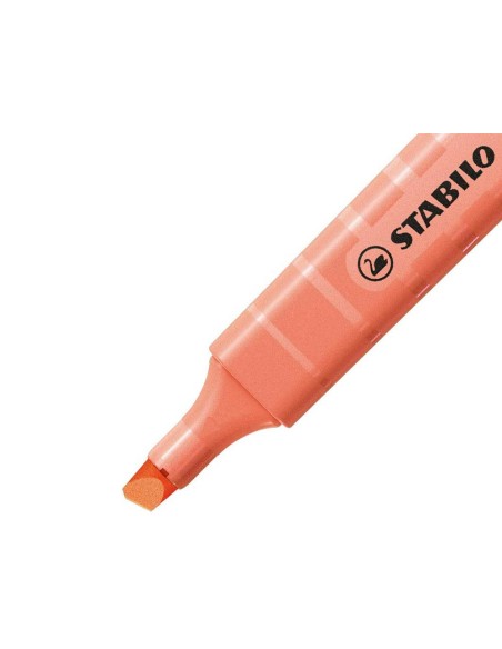 ROTULADOR STABILO FLUORESCENTE SWING COOL PASTEL CORAL MELOSO