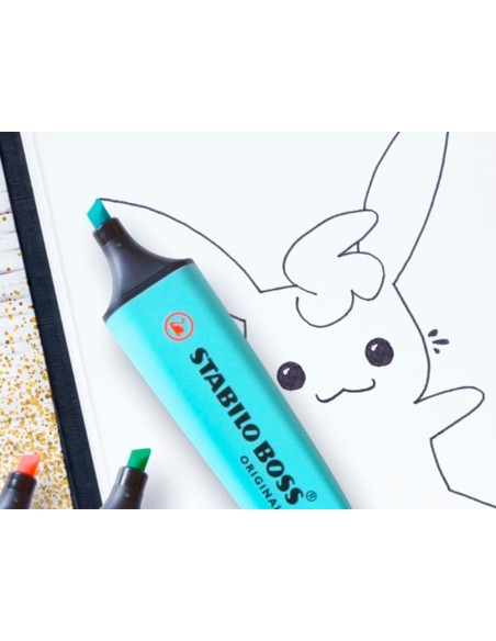 ROTULADOR STABILO BOSS FLUORESCENTE 70 DESKSET  23 UD.SURT.