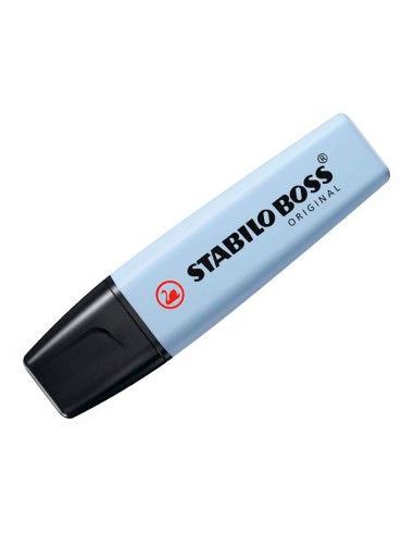 ROTULADOR STABILO BOSS FLUORESCENTE 70 PASTEL AZ. VENTOSO
