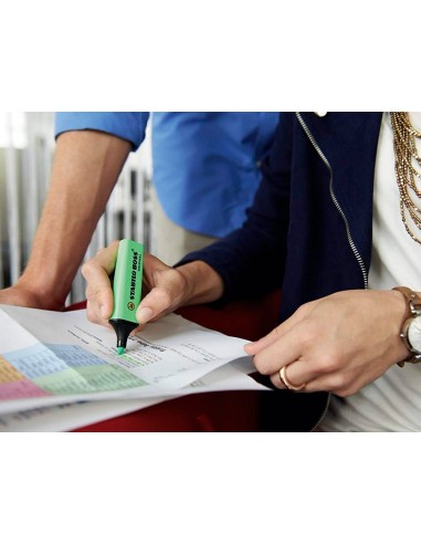 ROTULADOR STABILO BOSS FLUORESCENTE 70 VE.  4 UD.