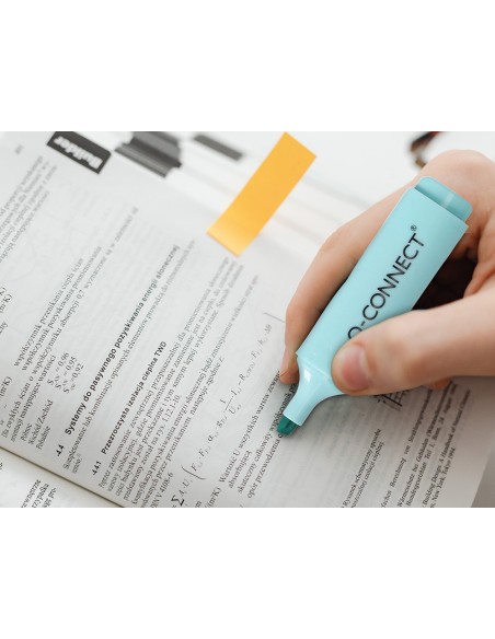 ROTULADOR Q-CON.FLUORESCENTE PASTEL BISELADA  8 SURT.