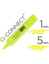 ROTULADOR Q-CON.FLUOR AMARILLO PUNTA BISELADA