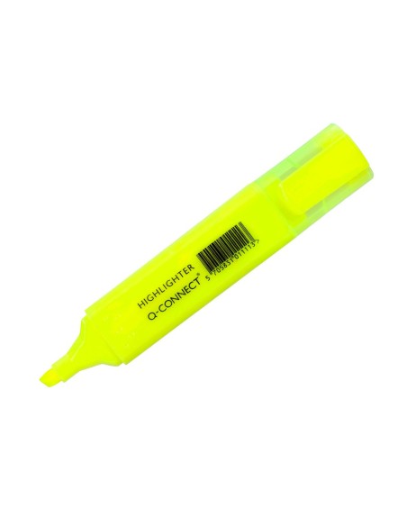 ROTULADOR Q-CON.FLUOR AMARILLO PUNTA BISELADA