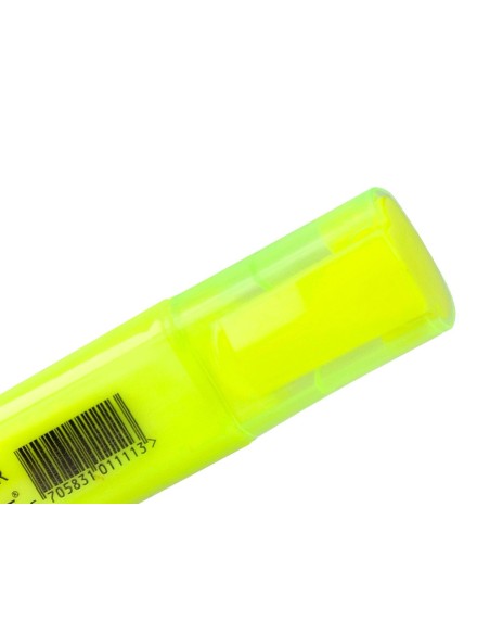 ROTULADOR Q-CON.FLUOR AMARILLO PUNTA BISELADA