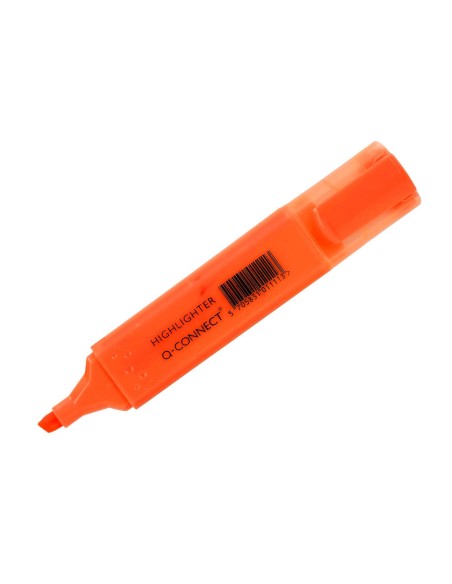 ROTULADOR Q-CON.FLUOR NARANJA PUNTA BISELADA