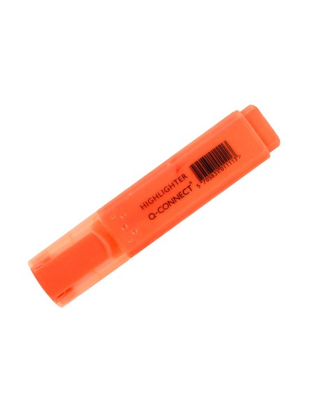 ROTULADOR Q-CON.FLUOR NARANJA PUNTA BISELADA