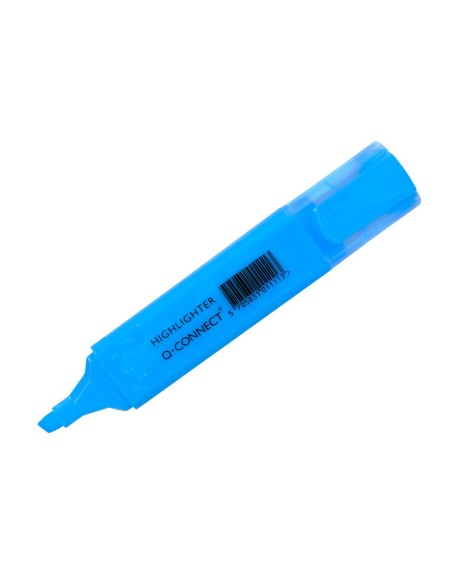 ROTULADOR Q-CON.FLUOR AZUL PUNTA BISELADA