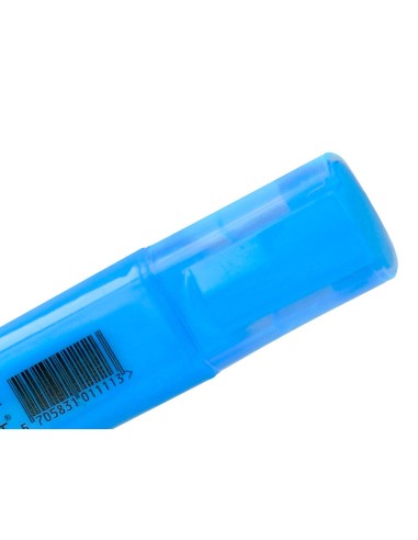ROTULADOR Q-CON.FLUOR AZUL PUNTA BISELADA