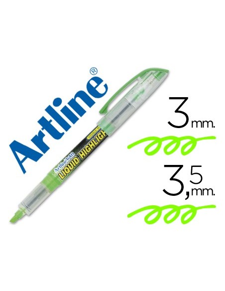 ROTULADOR ARTLINE FLUOR EK-640 VER PUNTA BISELADA