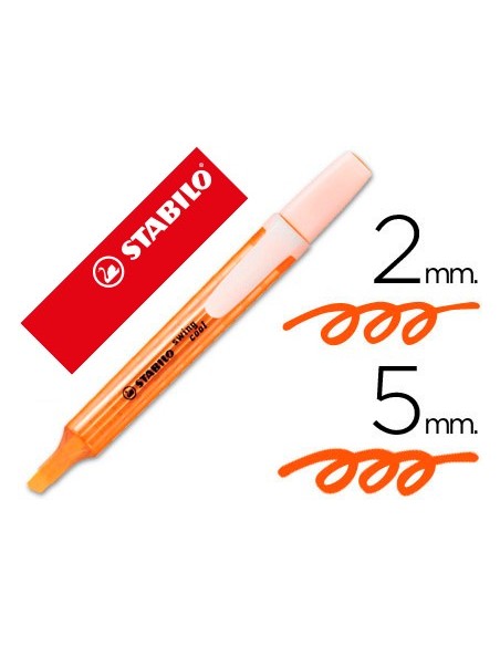 ROTULADOR STABILO MARCADOR FLUOR SWING COOL NARANJA