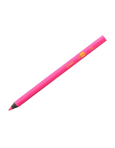 LAPICES DE COLORES LIDERPAPEL JUMBO NEON ROSA