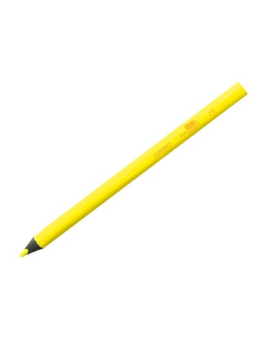 LAPICES DE COLORES LIDERPAPEL JUMBO NEON AMARILLO