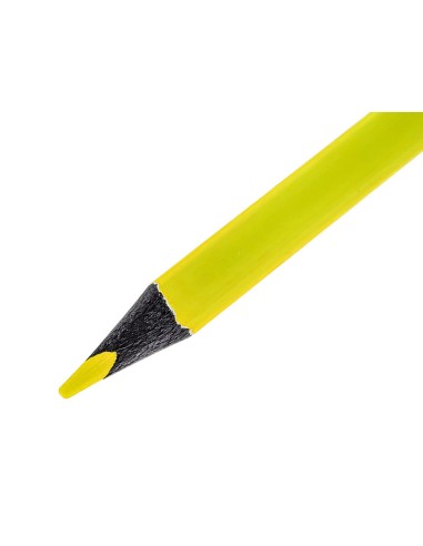LAPICES DE COLORES LIDERPAPEL JUMBO NEON AMARILLO