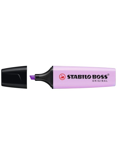 ROTULADOR STABILO BOSS PASTEL FLUORESCENTE 70 BRISA VIOLETA