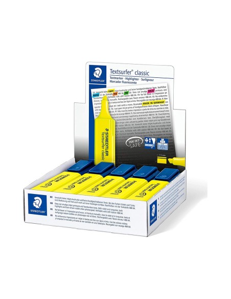 ROTULADOR STAEDTLER TEXTSURFER CLASSIC 364-1 FLUOR.  AMARILLO**752315