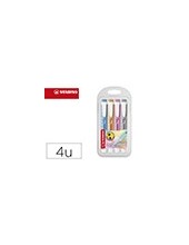 ROTULADOR STABILO FLUOR.SWING COOL PASTEL  4 UD.SURT. 2