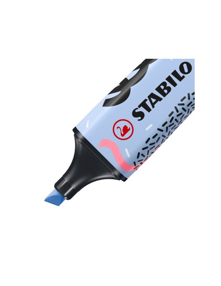 ROTULADOR STABILO BOSS FLUOR.ORIGINAL PASTEL BY JU SCHNEE AZ. NUBLADO