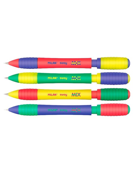 PORTAMINAS MILAN SWAY MIX 0,5 MM GOMA SURT.