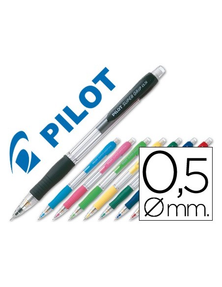 PORTAMINAS PILOT SUPER GRIP 0,5MM