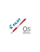PORTAMINAS PILOT SUPER GRIP ROJO 0,5 MM SUJECION CAUCHO 2