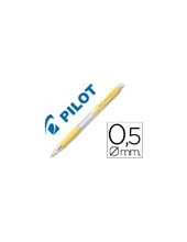 PORTAMINAS PILOT SUPER GRIP AMARILLO 0,5 MM SUJECION CAUCHO 2