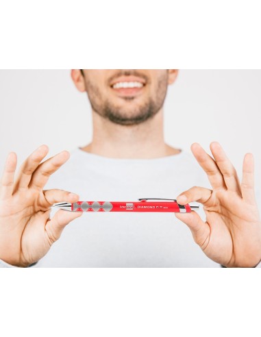 PORTAMINAS LIDERPAPEL DIAMOND 0.5 MM GOMA SUJECION SOFT COL.SURT.