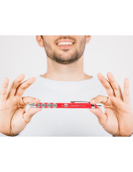 PORTAMINAS LIDERPAPEL DIAMOND 0.5 MM GOMA SUJECION SOFT COL.SURT.