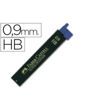 MINAS FABER GRAFITO 9069 0,9 MM HB ESTUCHE 12 MINAS