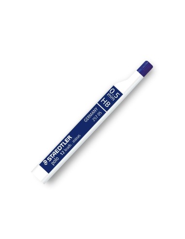 MINAS STAEDTLER GRAFITO 0,5 MM HB POLO 257 TUBO C/12 MINAS
